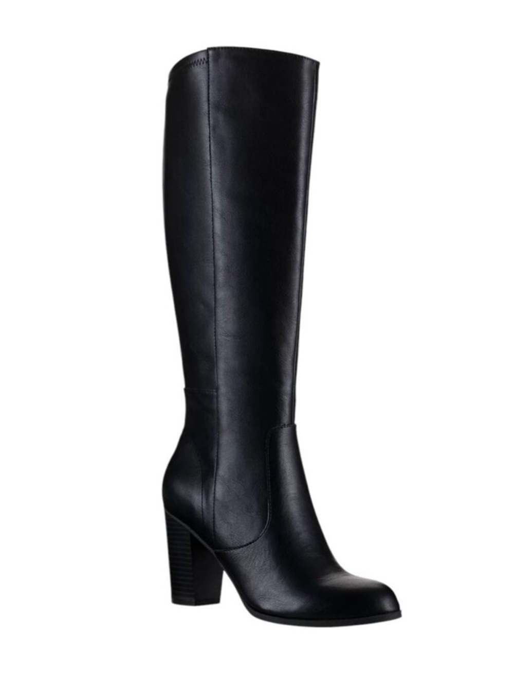 Style & Co. Black Block Heel Boots